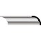 Ekena Millwork SAMPLE - 1 1/2"H x 1 1/2"P x 2 1/4"F x 12"L Bedford Smooth Mini Crown Moulding SAMPLE-MLD01X01X02BE - alternate 1